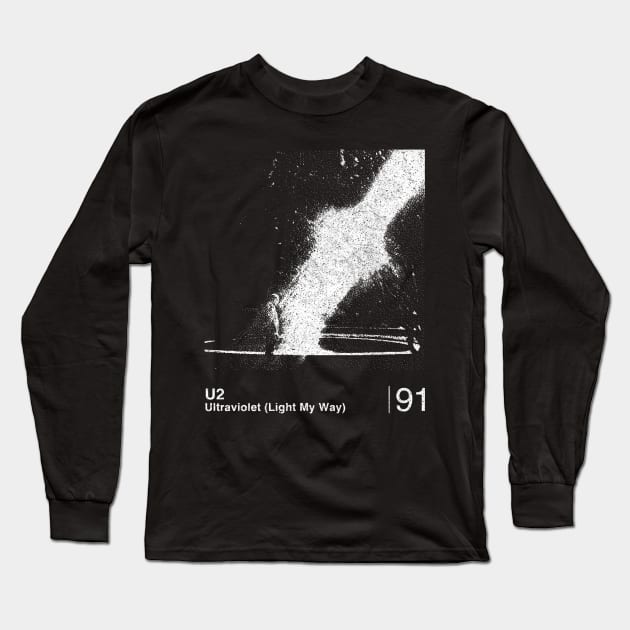 U2 / Minimalist Graphic Design Fan Artwork Long Sleeve T-Shirt by saudade